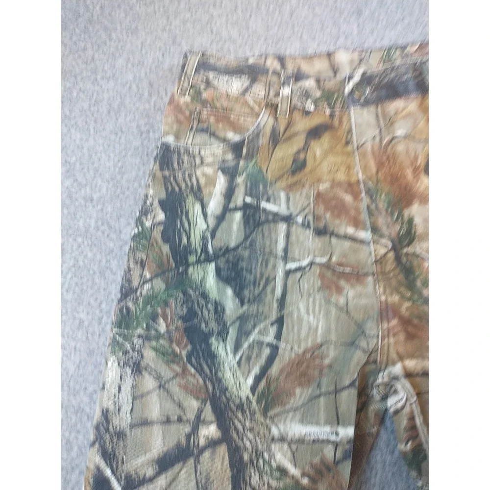 Realtree AP Camo Hunting Pants Mens 34x28 Straight Leg All Purpose Camouflage